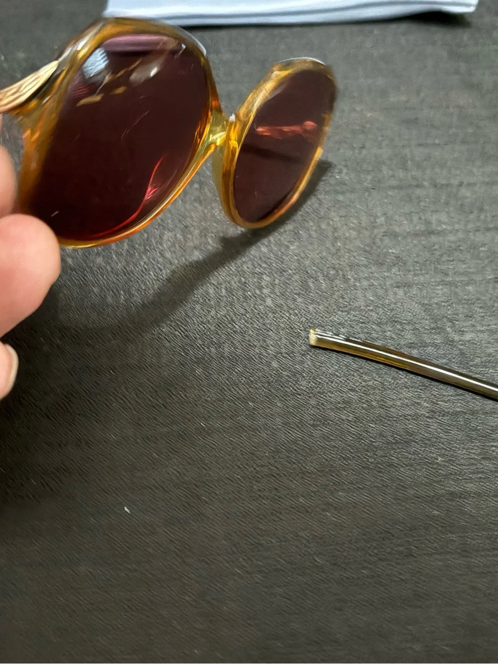 2 VTG pairs Christian Dior 2271 glasses frames (one pair is broken) see photos
